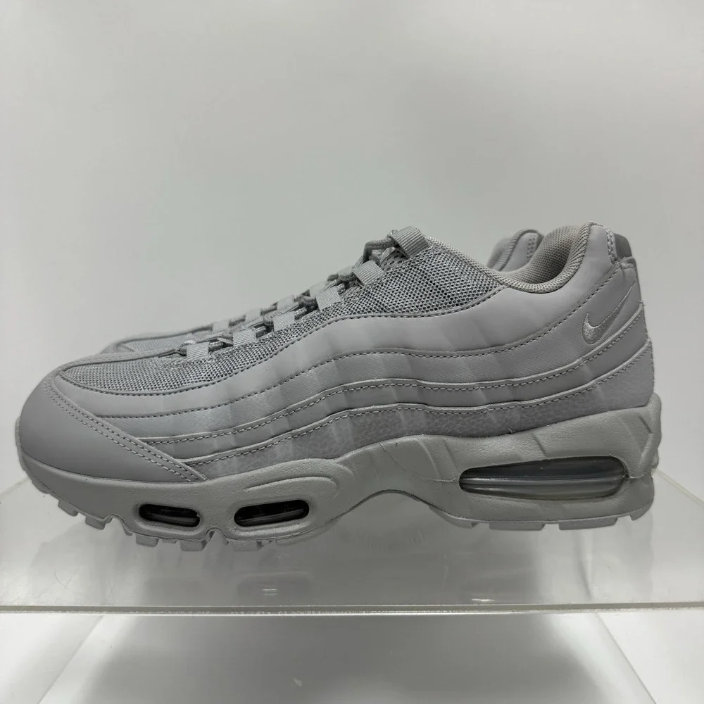 Brand New Nike Air Max 95 Wolf Grey Big Bubble Sneaker HM8755-002 Men's Size 9.5